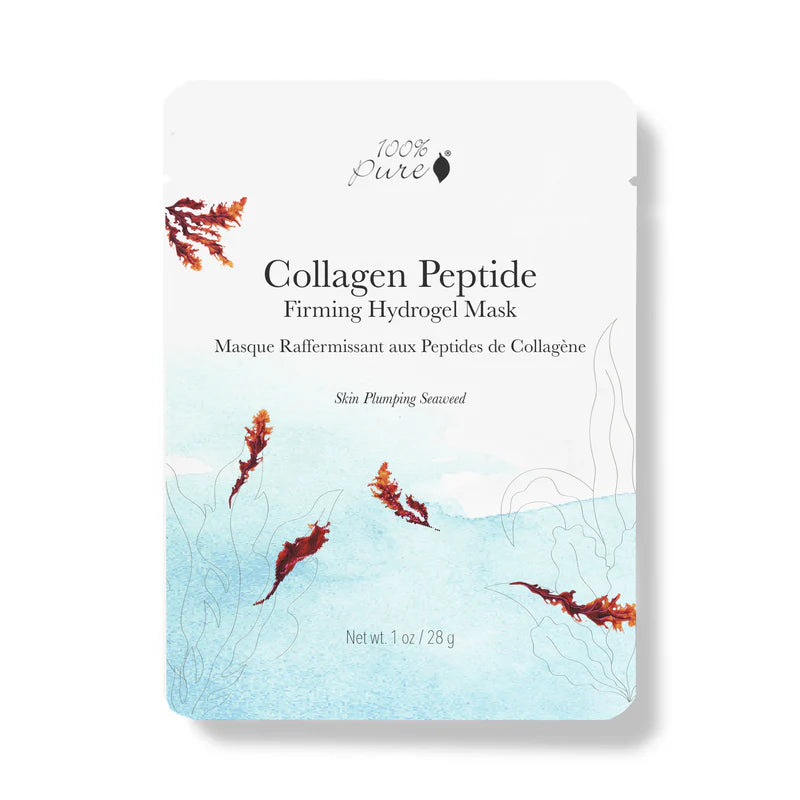 Collagen Peptide Firming Hydrogel Mask Fra 100% Pure