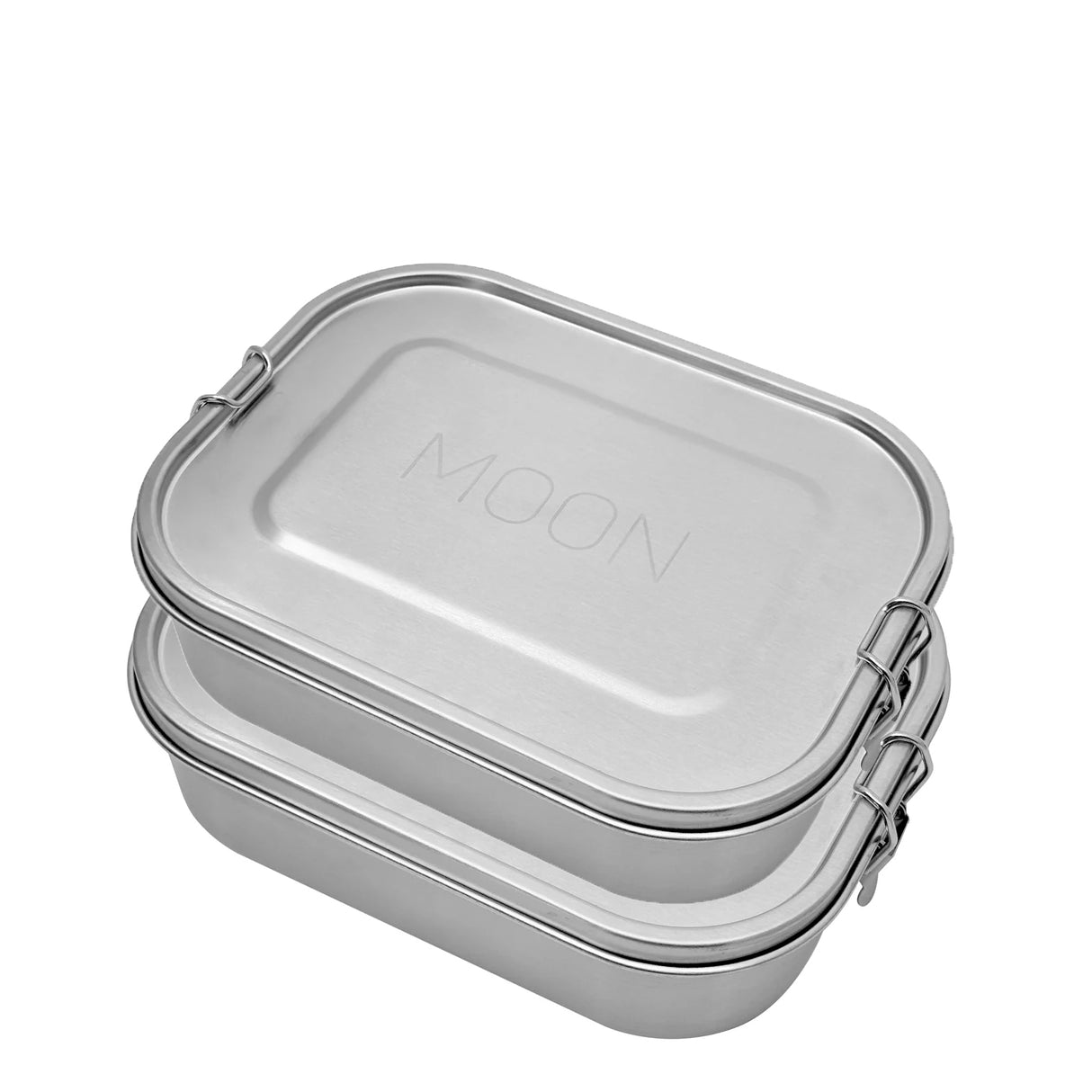 2-Pack Matboks i 100% stål fra Moon - 1400ml