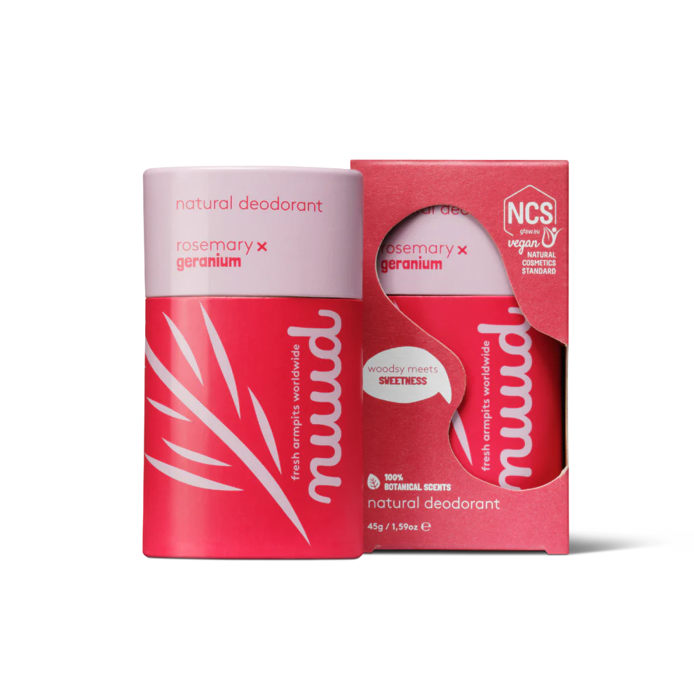 Nuud Vegan Deodorant - Rosemary x Geranium