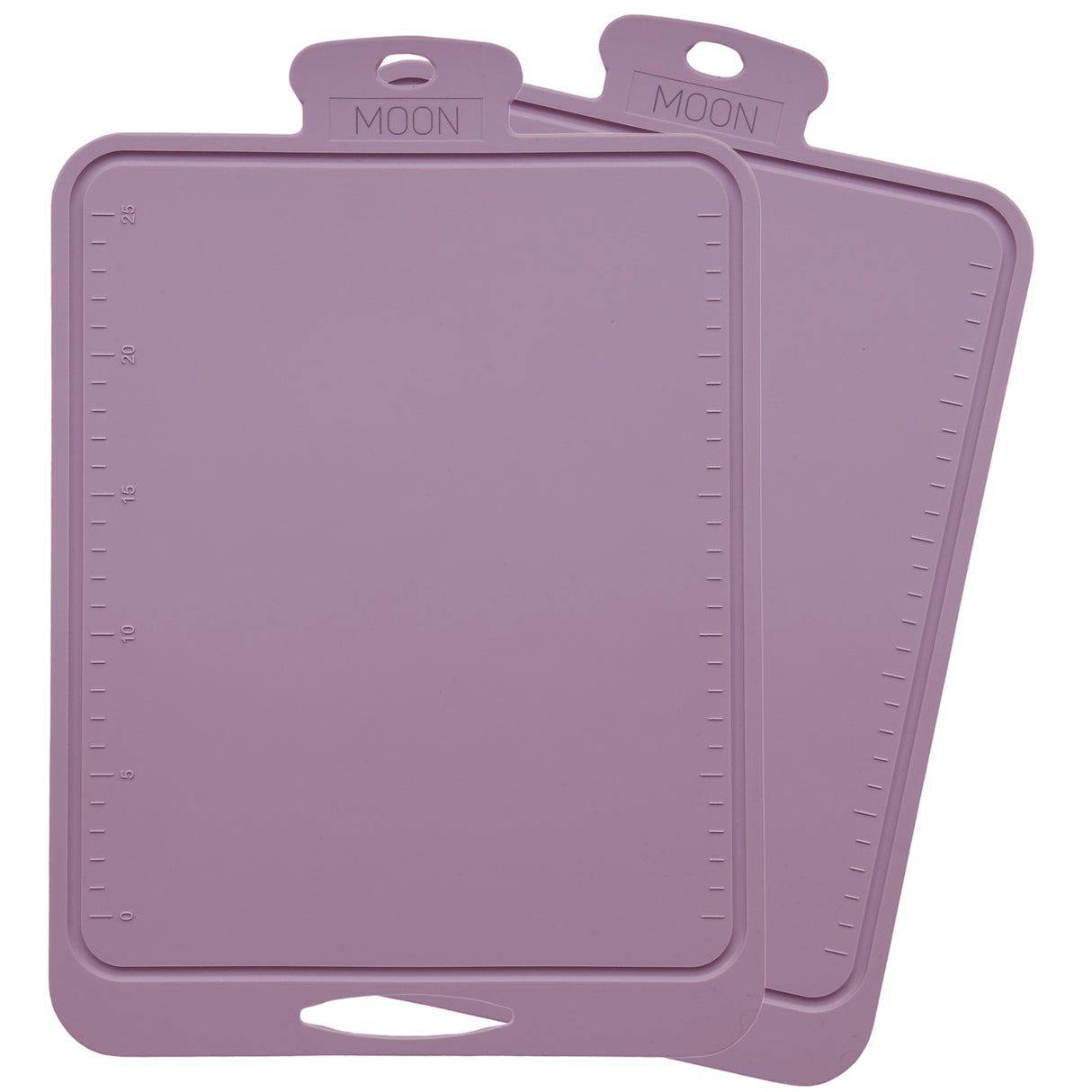 2-Pack Skjærebrett i Silikon fra Moon - Dusty Pink