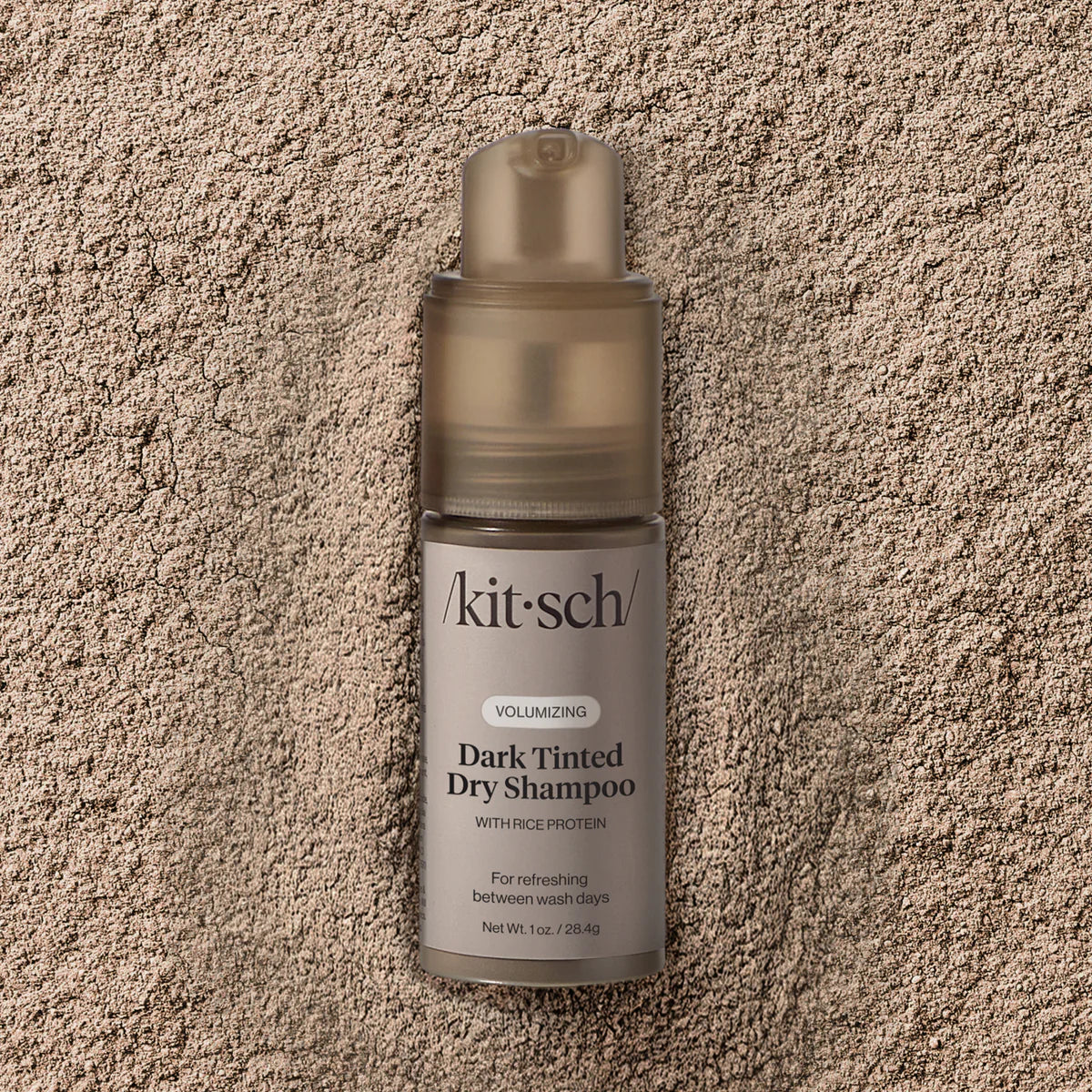 Kitsch Volumizing Rice Protein Dry Shampoo - Mørkt hår