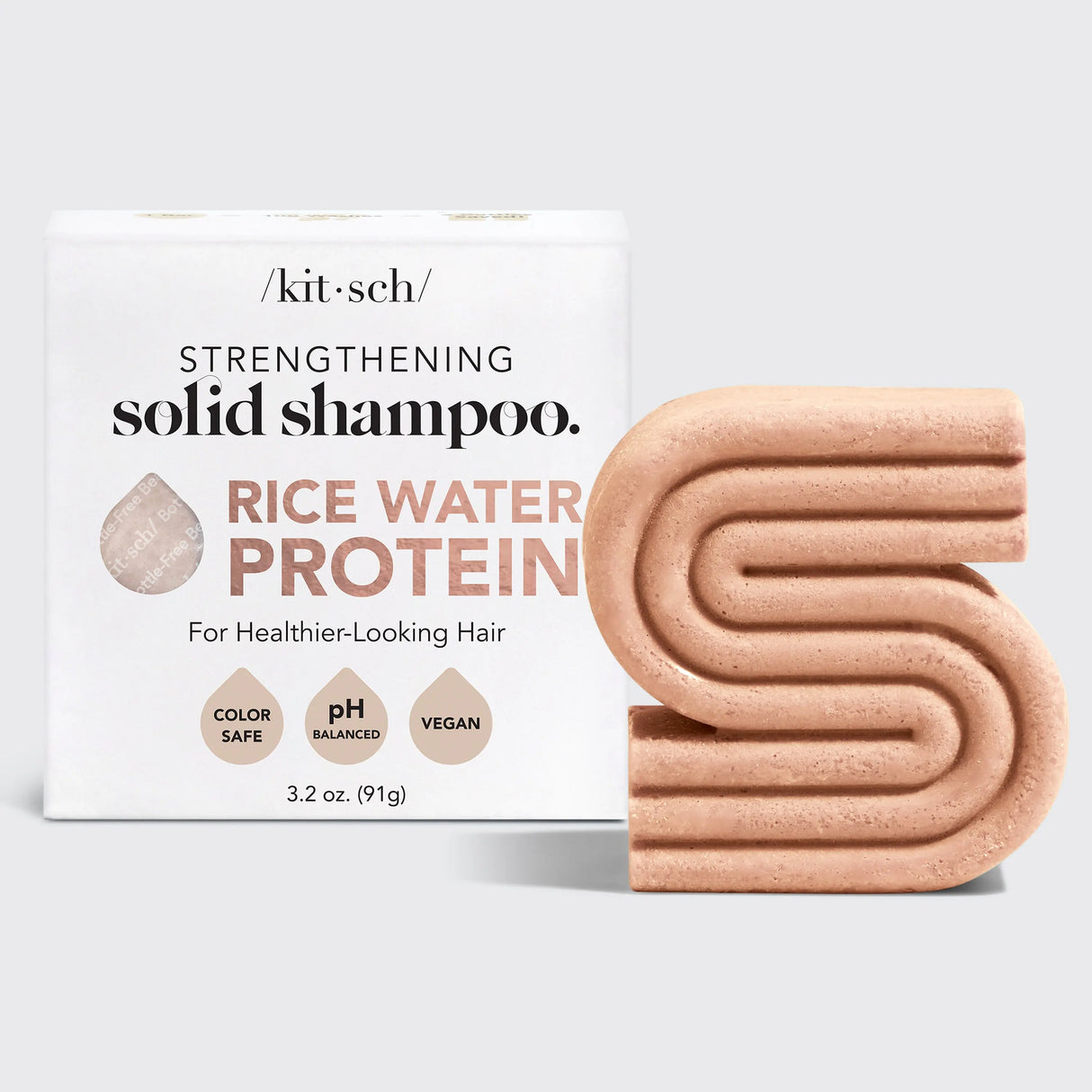Kitsch Rice Water Shampoo Bar for Hårvekst