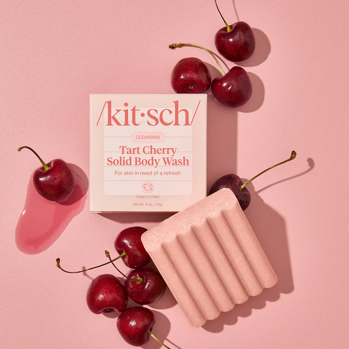 Kitsch Cleansing Tart Cherry Body Wash