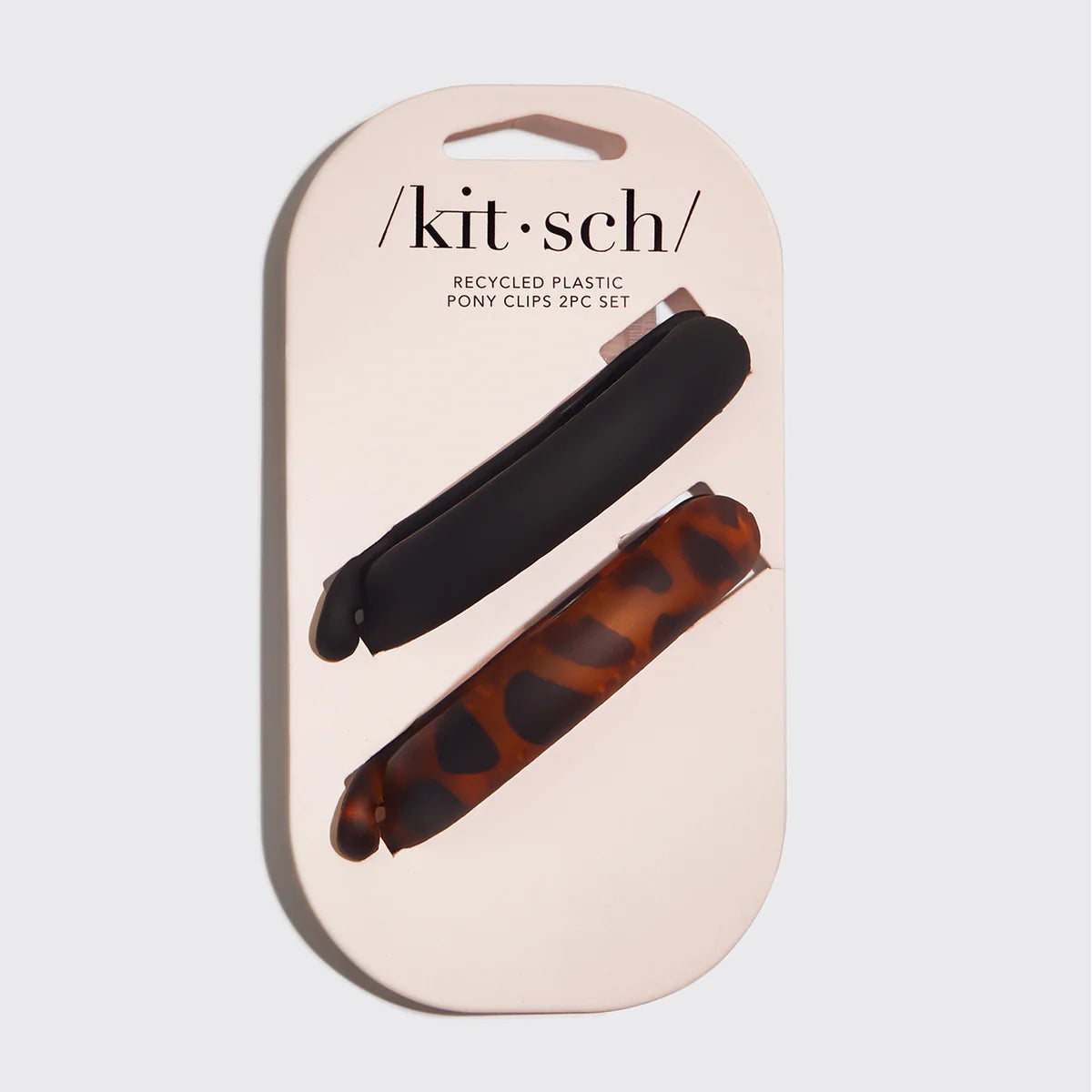 Kitsch Hestehale Clip for tykt hår 2-Pack