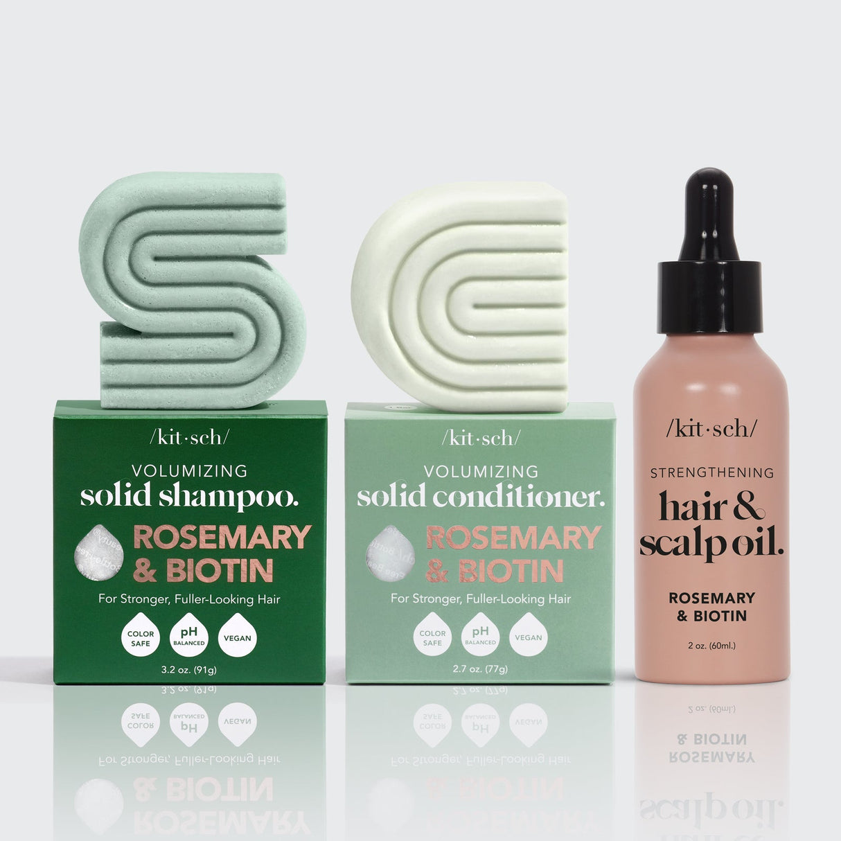 Rosemary & Biotin Trio Pakke fra Kitsch