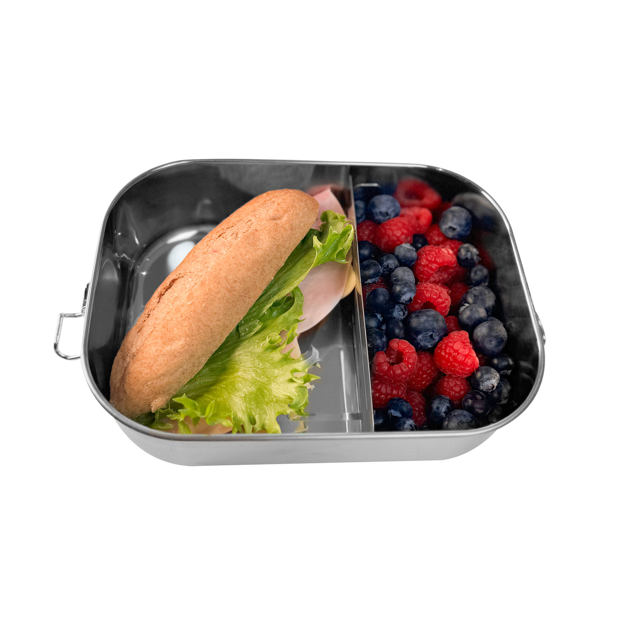 Matboks i 100% stål fra Moon - 1200ml