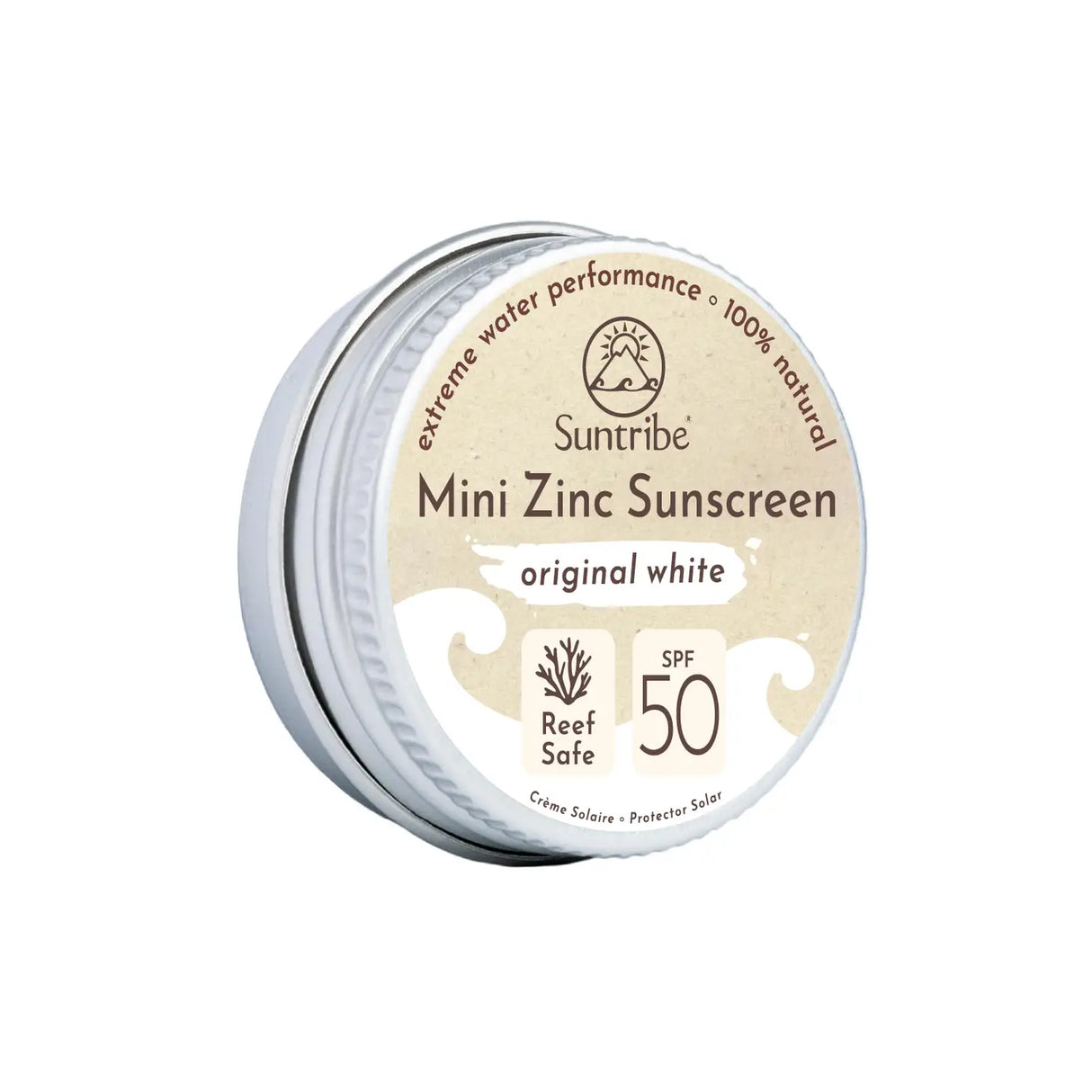 Suntribe SPF50 Natural Mineral Face & Sport Zinc Sunscreen