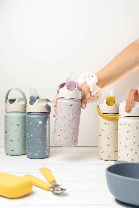 Drikkeflaske i Rustfritt Stål Fruity fra The Cotton Cloud