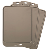 3-Pack Skjærebrett i Silikon fra Moon - Leafy Beige