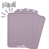3-Pack Mini Skjærebrett i Silikon fra Moon - Dusty Pink