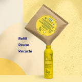 Refillpakke med pulvershampo for hårvekst fra The Powder Shampoo