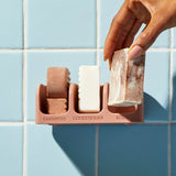 Kitsch Self-Draining Soap Dish Rosa