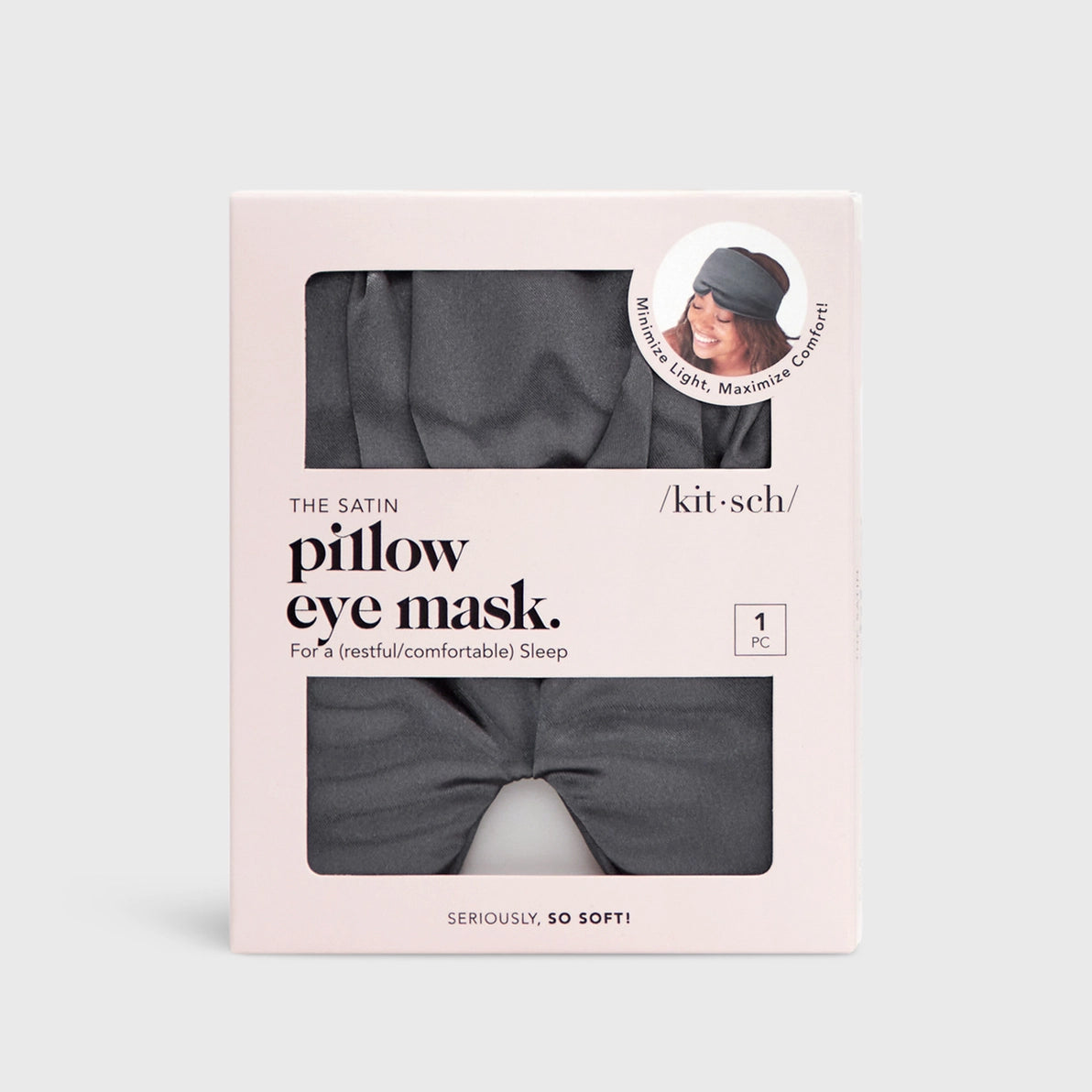 Kitsch Øyemaske i Polyester Sateng