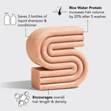 Kitsch Rice Water Shampoo Bar for Hårvekst