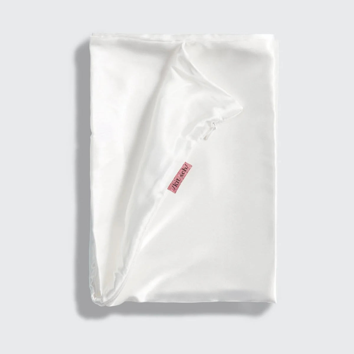 Kitsch Putetrekk i polyester sateng - Hvit